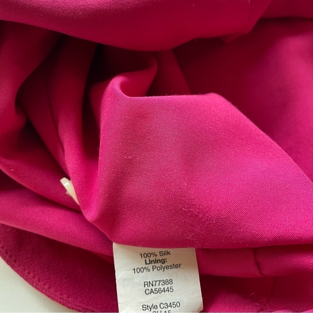 Madewell 2 Pink Silk Daylight Sleeveless Spaghetti Strap Sheath Dress - Picture 13 of 16